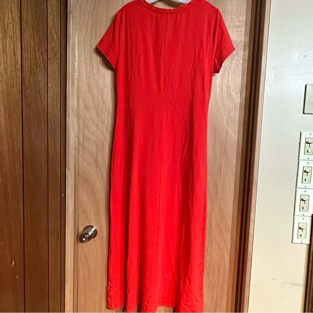 H by halston Elegant Red tshirt Women's Dress